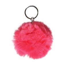 6-0450 Nøkkelanheng Pompon. Rosa